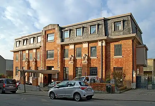Ancienne maternité de l'hôpital d'Ixelles (1930-1933).