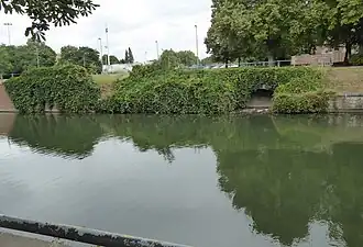 Emplacement de l'ancienne porte d'eau