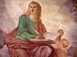 Saint Jean dans la Fresque de l’église du Saint Sacrement à Ancône.