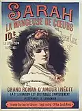 Sarah la mangeuse de cœurs (affiche, 1883)