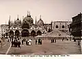 Les ruines du campanile de Saint-Marc à Venise, 14 juillet 1902.