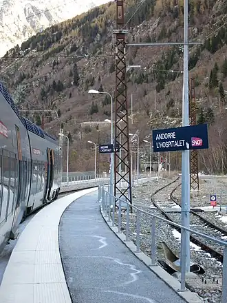 Image illustrative de l’article Gare d'Andorre - L'Hospitalet