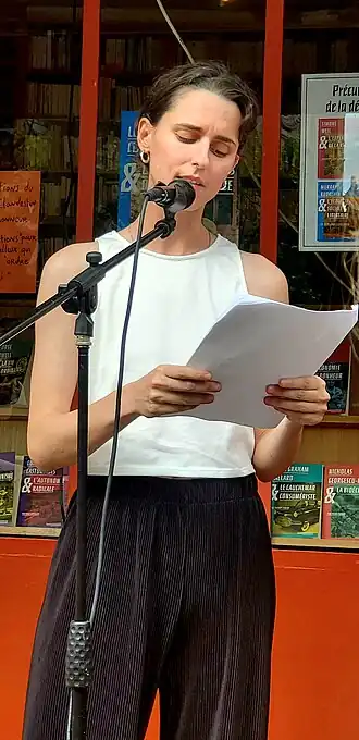 Andréane Frenette-Vallières, poète et éditrice