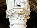Chapiteau du 1er&nbsp;pilier des grandes arcades du sud.