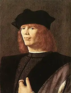 Portrait d'homme1500, Milan.
