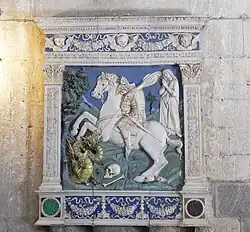 Saint Georges et le Dragon d’Andrea della Robbia