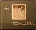 Couverture de Novissima, Milan, 1906