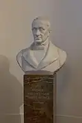 Andreas von Baumgartner, Präsident 1849–1865, Büste von Robert Ullmann 1961