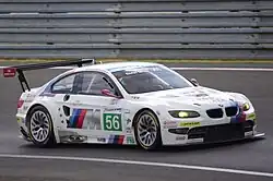 Description de l'image Andy Prialux Dirk Muller Joey Hand BMW Motorsport LMGTE Pro BMW M3 Le Mans 2011.jpg.
