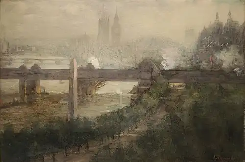 Tamise (1900), Athènes, Pinacothèque nationale