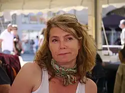 Description de l'image Angélique Villeneuve - Comédie du Livre 2011 - Montpellier - P1150579.jpg.