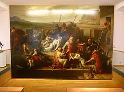 La Consternation de Priam et de sa famille après le combat d'Achille et d'Hector, 1804