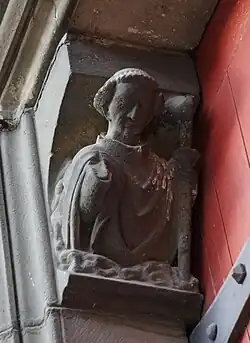 Un ange du portail occidental.