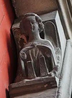 Un ange du portail occidental.