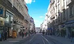 Vue du boulevard du Maréchal-Foch