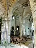 Transept, vue diagonale.