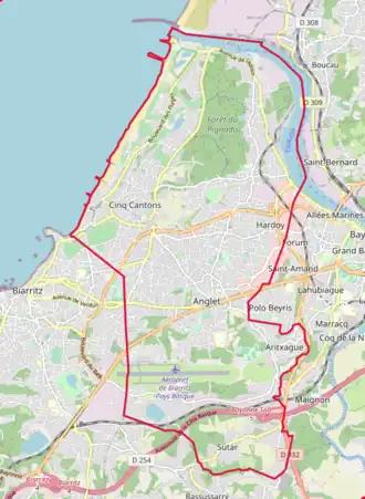Carte OpenStreetMap.
