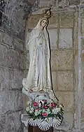 Vierge de Fatima offerte par la communauté portugaise d'Angoulême.