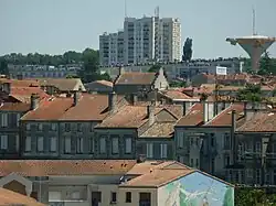 Les tours de Soyaux vues depuis Angoulême.