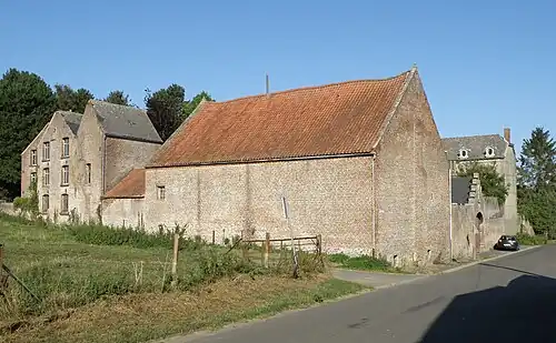 Ferme-couvent rue Bernier, vue d’ensemble.