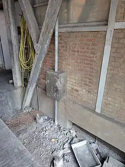 L'exutoire de grisou du puits Saint-Mathias.