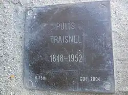 Puits Traisnel, 1848 - 1952.