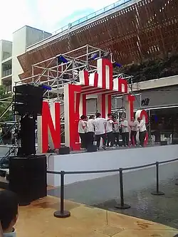 Animation, le jour de l'ouverture en octobre 2024