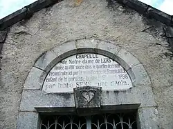 Inscription sur le tympan