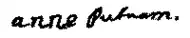 signature d'Ann Putnam