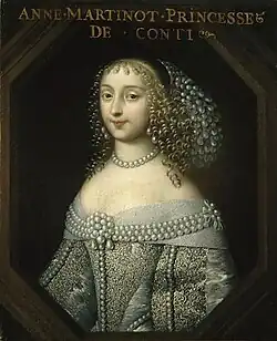 Anne-Marie Martinozzi, princesse de Conti (1637-1672).