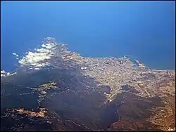 Annaba vue du ciel.