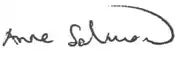 signature d'Anne Salmond