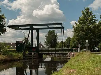 Annerveenschekanaal, le pont basculant