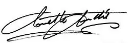Signature de la personnalité