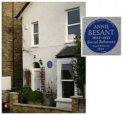 photo en couleur d'une résidence londonienne