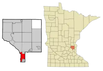 Localisation de Fridley