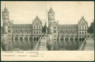 Stéréoscopie comme carte postale ;