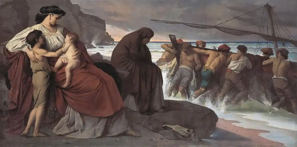 Medea (1879),Anselm Feuerbach,Neue Pinakothek, Munich.