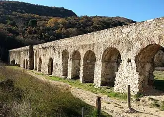 L'aqueduc d'Ansignan.