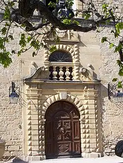 Entrée du château.