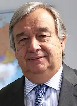 ONUAntónio Guterres, Secrétaire général