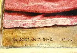 signature d'Anthonie Van Blockland