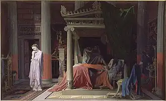 Antiochos est malade d'amour pour Stratonice