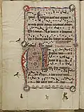 Antiphonaire du XIVe siècle.