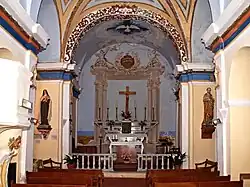 Intérieur de l'église.