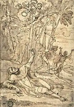 Martyre de saint Pierre dominicain, Musée du Louvre