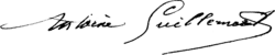 signature d'Antoine Guillemet
