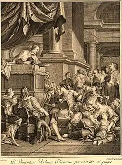 Prédication de Saint Vincent de Paul