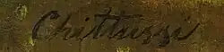 signature d'Antonín Chittussi