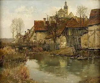 Stadtansicht (av. 1905, coll. priv.).